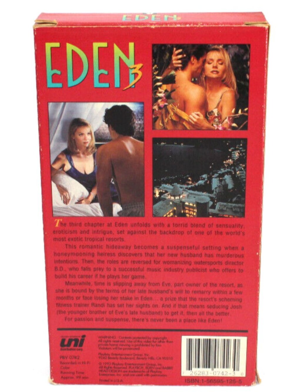 Eden 3 (VHS) Tested Screening Copy - Picture 4 of 4
